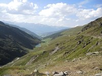 Rckweg mit Blick aufs Inntal und Karwendel