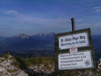 Blick vom Brnnstein Richtung Kaisergebirge