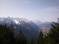 Blick vom Gipfel nach Sden