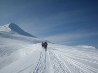 Auf der mehr frequentierten nördlicheren Variante