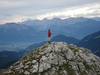 Blick Richtung Kaisergebirge