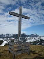 Am Gipfelkreuz