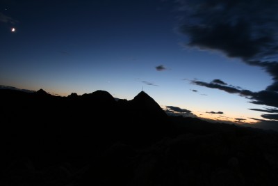 Einbruch der Dunkelheit im #Wendelsteingebiet