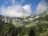 Blick von der Halsgrube Richtung Bselsteig