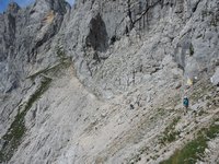 Rckweg ber den Schaflsteig