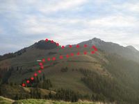 Aufstieg ab der Schuhbrualm