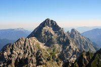 Blick auf das Watzmannmassiv