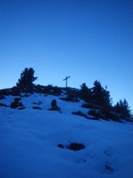 Wasserwand in der Abendsonne