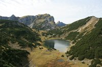 Zireiner See mit Rofanspitze