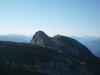 Rckblick zum Sagzahn und Sonnwendjoch