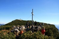 Am Nebengipfel der Steinplatte