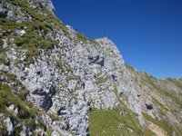 Die letzten Meter zum Gipfelkreuz