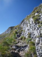 einfacher Aufstieg auf das Spieljoch