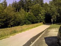 Start am Ortsende