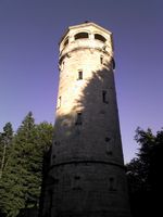 am Wasserturm angekommen