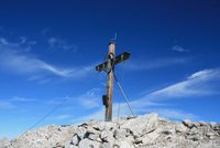 Gipfelkreuz auf dem Kleinen Bettelwurf