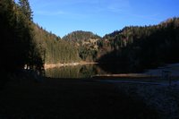 das Hauptziel der Tour: der Taubensee