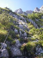 Gehgelnde im Klettersteig