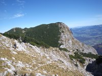 Links hinten ist der Salzburger Hochthron bereits zu erkennen