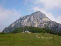 Blick ber den Mittelstaufen zum Hochstaufen