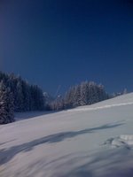 Hochsalwand Flugzeug Kondensstreifen