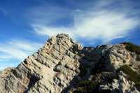 Blick Richtung Ulrichshorn auf einen Vorgipfel