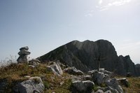 Blick vom Kopfkraxen zum Sonneck