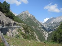 Auffahrt zum Hahntennjoch