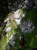 Lengerer Steig Prof. Simwet Klettersteig Professor Simwet Klettersteig