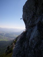 Querung mit Blick nach Piding