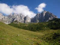 Ackerlspitze und Maukspitze - aufgenommen unterhalb der Ackerlhtte