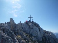 Gipfelkreuz der Ackerlspitze