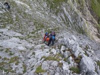 zur Maukspitze muss man kleinen Gegenanstiege in Kauf nehmen