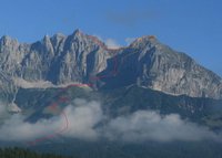 ungefhrer Verlauf der Bergtour