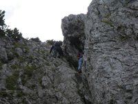 Kraxelei mit Daniel am Buchstein